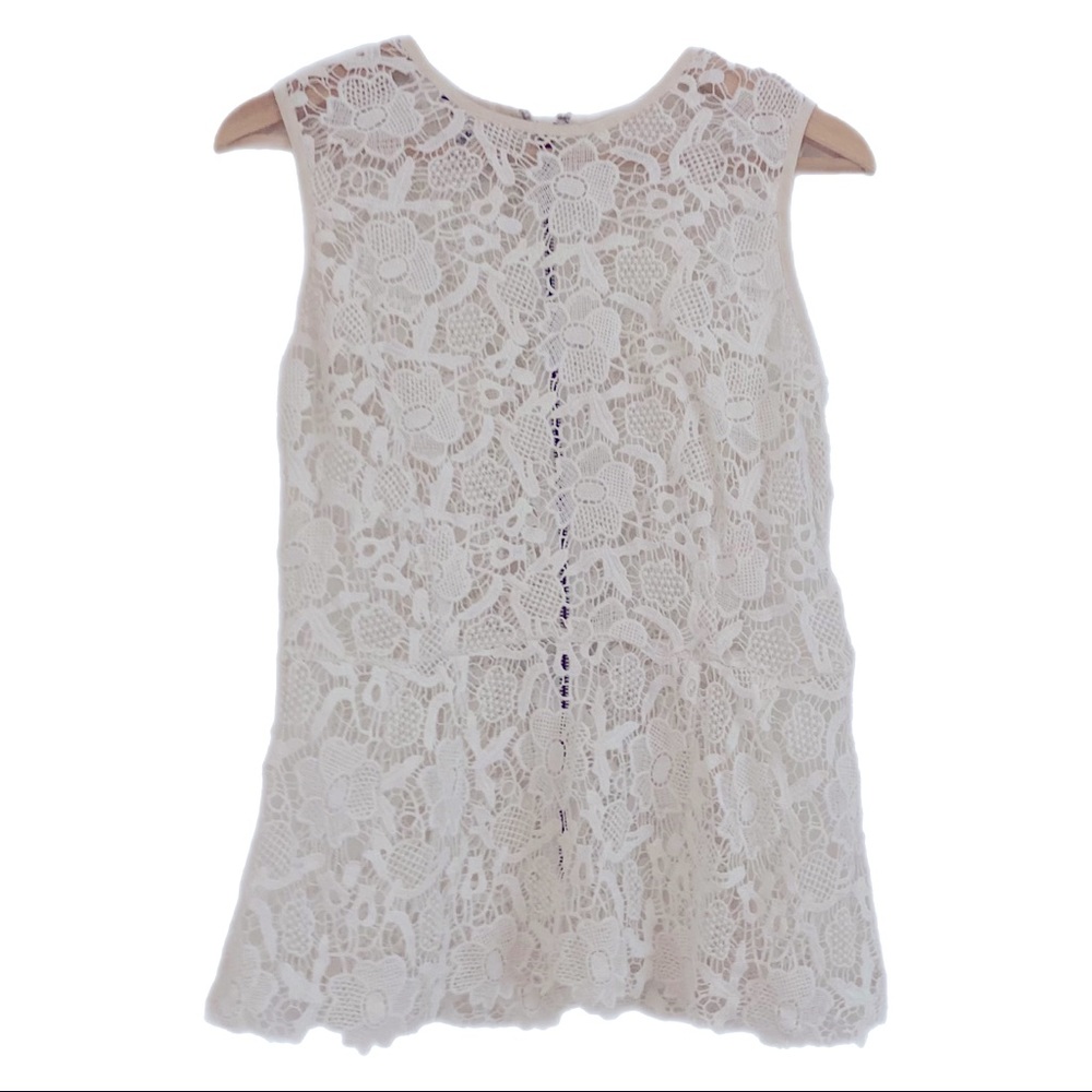 CAbi Needle Lace Shell M